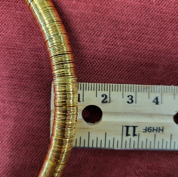 MMA Egyptian Gold Disc Necklace - Picture 5 of 10